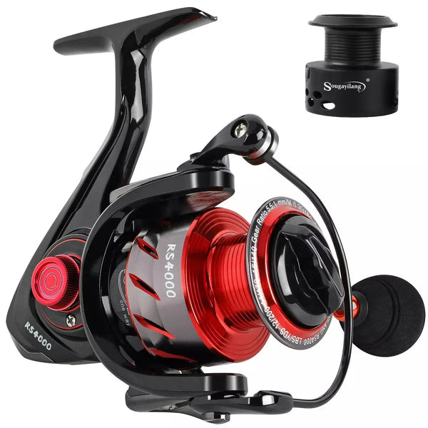 Sougayilang Spinning Reels Fishing Reel with 13 +1 Corrosion