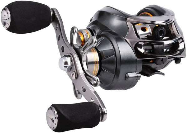Magnetic Brake System Fishing Reel with Accurate Line Counter and