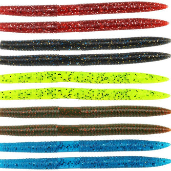 Sougayilang Fishing Soft Plastic Baits,Oversized Tough and Durable for Striped Bass,Crappie in Bulk 3pcs,Salt Water/Freshwater