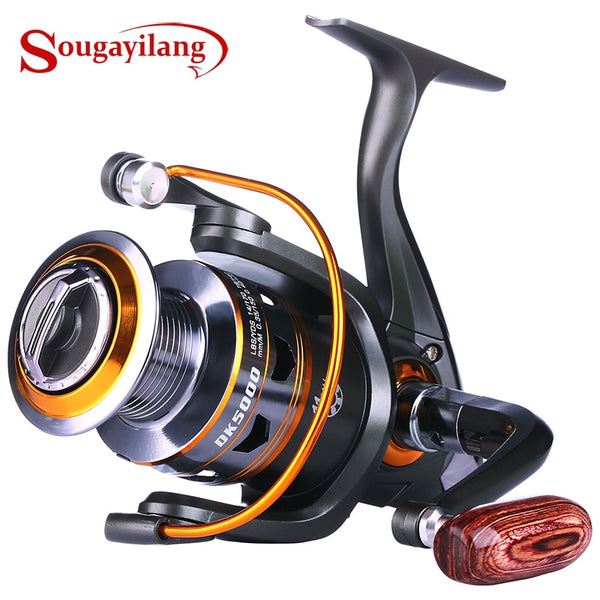 Sougayilang DK1000-DK6000 Spinning Fishing Reel 11 BB Cost-effective R -  Sougayilang