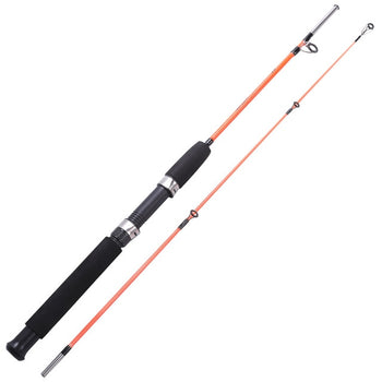 Sougayilang 4 Color 120cm Spinning Hand Lure Fishing Rod EVA Handle Ultralight ABS Resin Body Travel Boat Rod