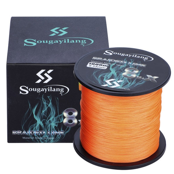 GDA 12 Strand Best Braided Fishing Line Fishing Line 1000M, 500M, 300M  Lengths, PE Sea Saltwater Weaves, Super Strong Power 20 120LB From Kua09,  $11.27
