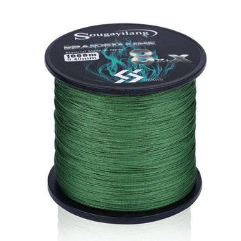 Sougayilang 9 Strands Super Strong PE Fishing Line 300M 500M 1000M  Strong Abrasion Resistance Multifilament Fishing Line Pesca