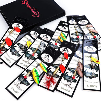 Fishing Lure Spinnerbaits 10Pcs