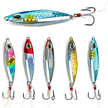 Jigs Fishing Lures Sinking Metal Spoons