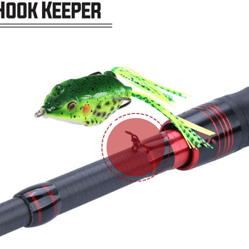 Sougayilang Fishing Rod, 24-Ton Carbon Fiber Telescopic Fishing Pole, Spinning & Casting Rod Designed for Bass, for Fresh & Saltwater