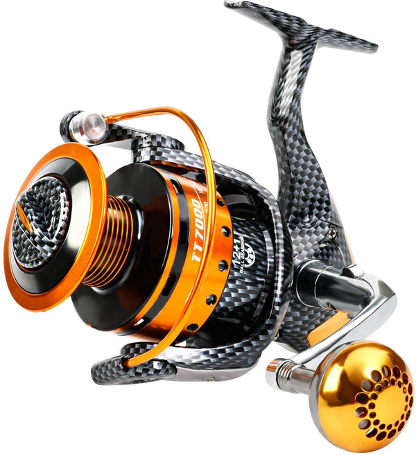 Burning Shark Fishing Reels- 12+1 BB, Light and Smooth Spinning