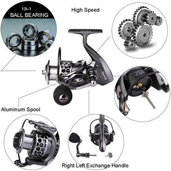 Ultra Smooth 13+1BB Fishing Reel