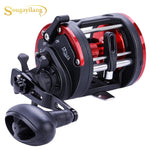 Sougayilang 2020 New Trolling Drum Fishing Reels DTR-30 Left/Right Hand 3+1BB Trolling Drum Fishing Reel  Max Drag 28kg Pesca